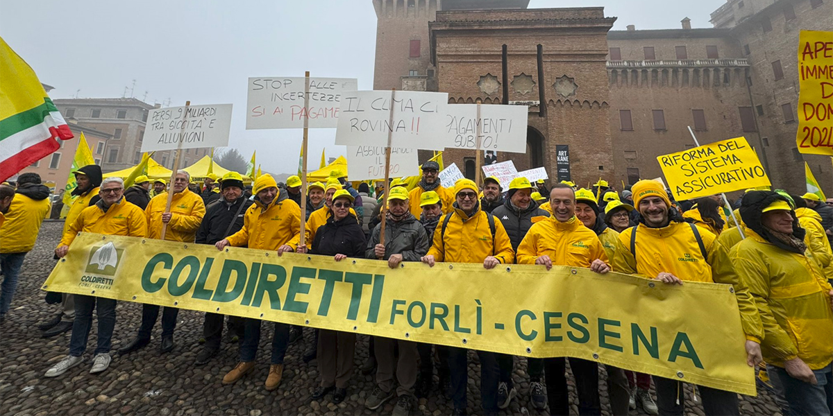 Coldiretti: persi 20 miliardi in tre anni a causa delle calamità atmosferiche 